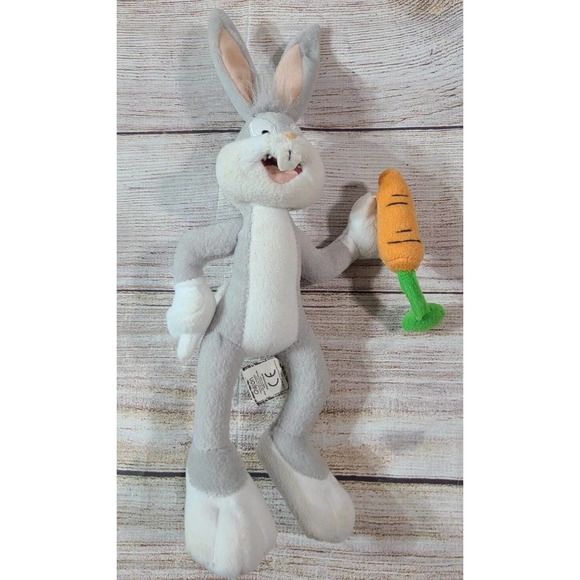 Warner Bros. Toys Looney Tunes Plush Bugs Bunny Stuffed Animal Toy